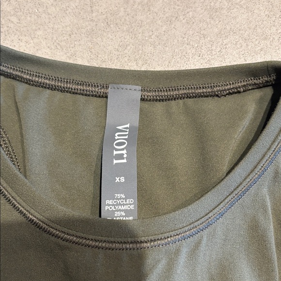 Vuori Army Green All The Feels Crew Tank - Picture 5 of 6